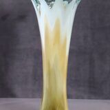 Vintage Italian Tall Vase In Murano Art Glass, 1960s