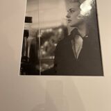 Silver print photo of Jeanne Moreau