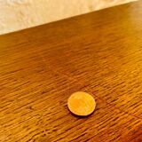 Storage unit/Library with sliding glass doors 1960s