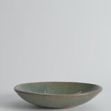 Midcentury-Modern Handmade Stoneware Bowl with Abstract Motif, 1960s