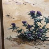 Table of thistles