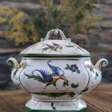 Ancient ceramic tureen Capodimonte Italy
