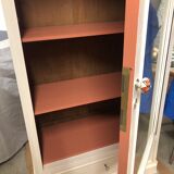 Mirror door cabinet