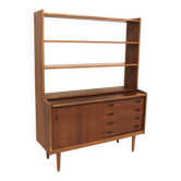 Secrétaire scandinave en teck, Suède, 1960