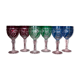 Verres colorées, Pologne, années 1960