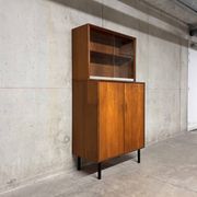 Teak display cabinet Formula Meubelen Kempkes vintage 1960s