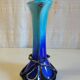 Art Nouveau vase in Biot glass by J.M. OPERTO - mid 20th century