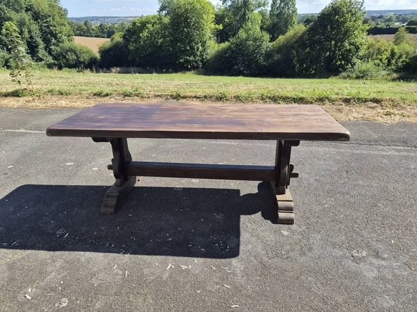 Table monastère en bois massif