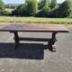 Solid wood monastery table