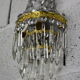 Pair of vintage stamps lamps