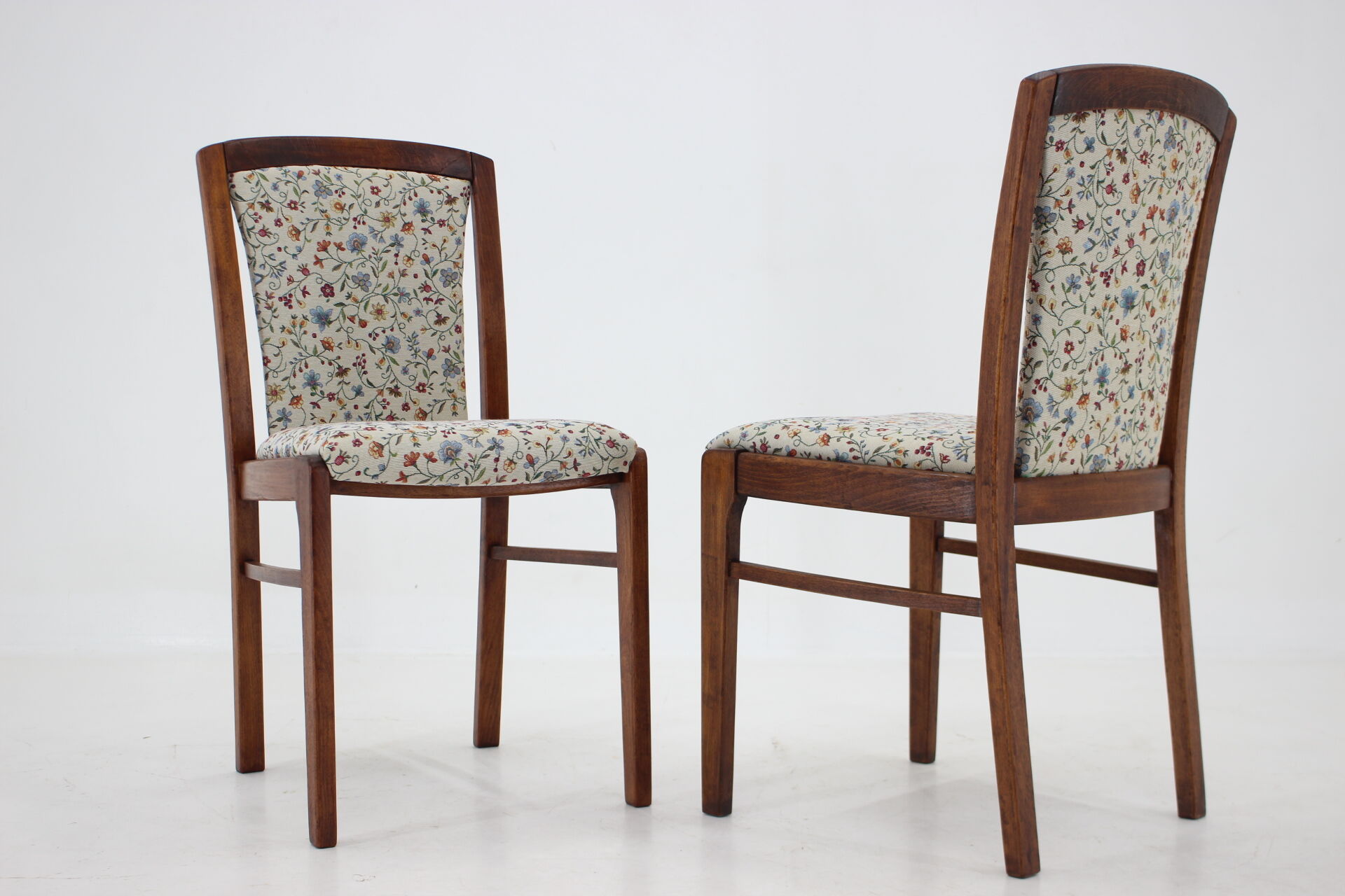 1950s Set of Four Beech Dining Chair ,Czechoslovakia