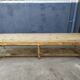 Table de métier drapière sapin décapé 3m