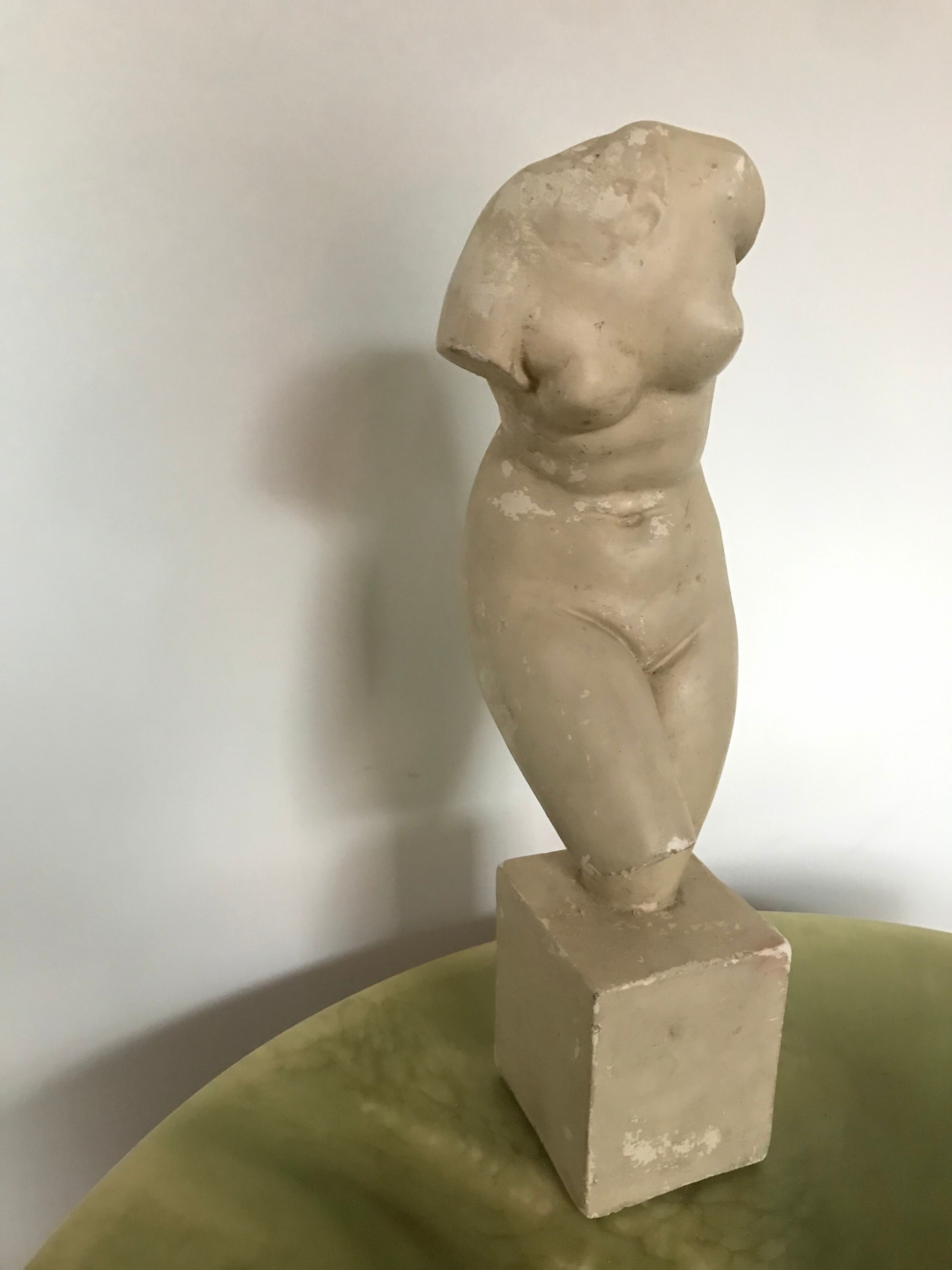 Bust of Aphrodite in plaster