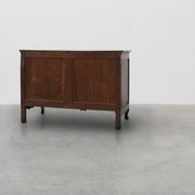 French 18th Century hand crafted oak chest of drawers in Louis XV style