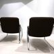 Set of two Drabert chrome lounge chairs by Gerd Lange, 1970