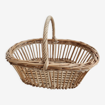 Handmade wicker basket