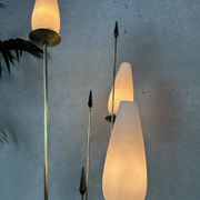 Lampadaire en laiton vintage – Lunel