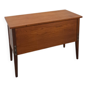 coffre à jouets en teck