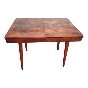 Table à manger tchèque du milieu du siècle par Jindřich Halabala pour Up Races, années 1950.