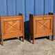 Paire de chevets vintage 1950-1960