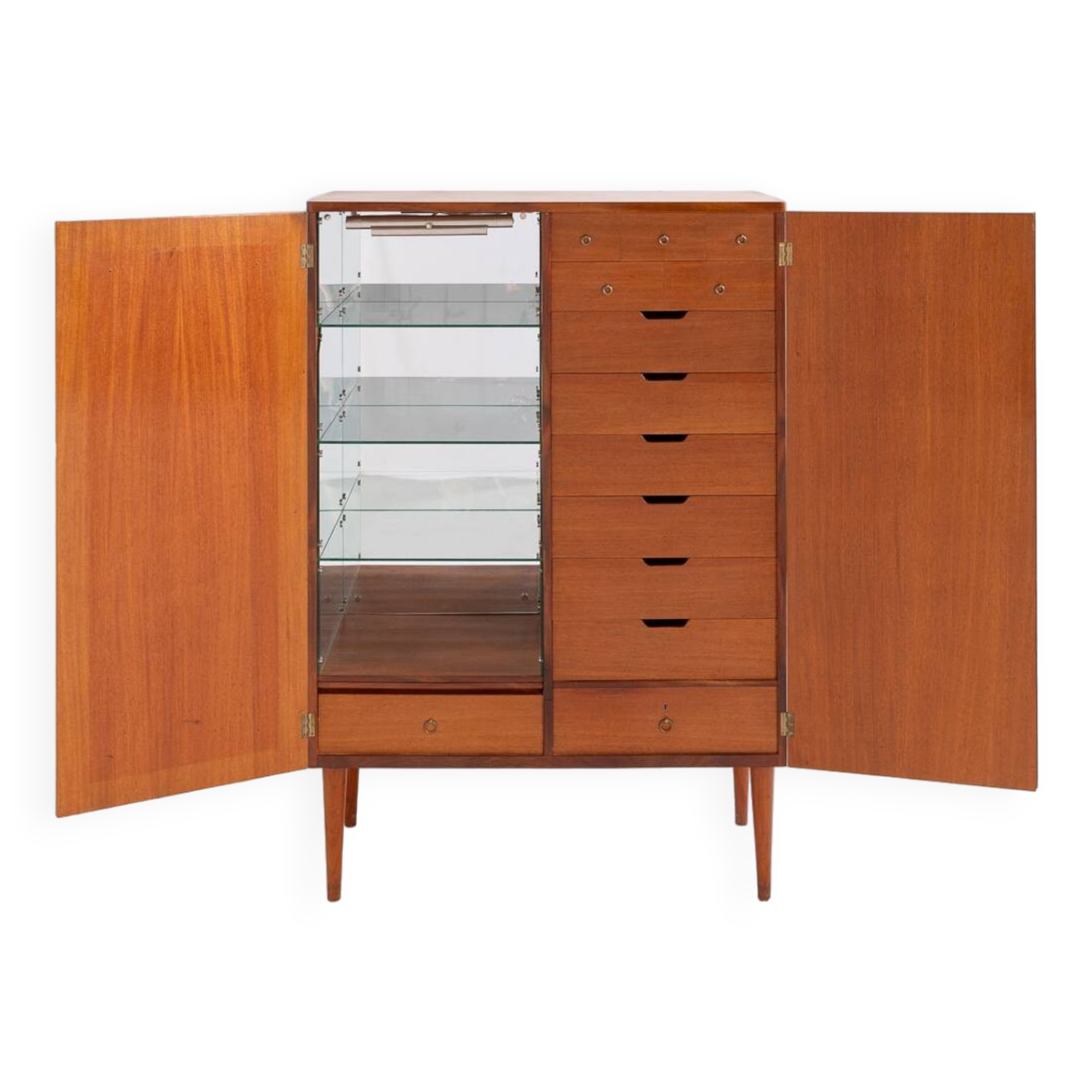 Armoire moderne scandinave spectaculaire des années 1960
