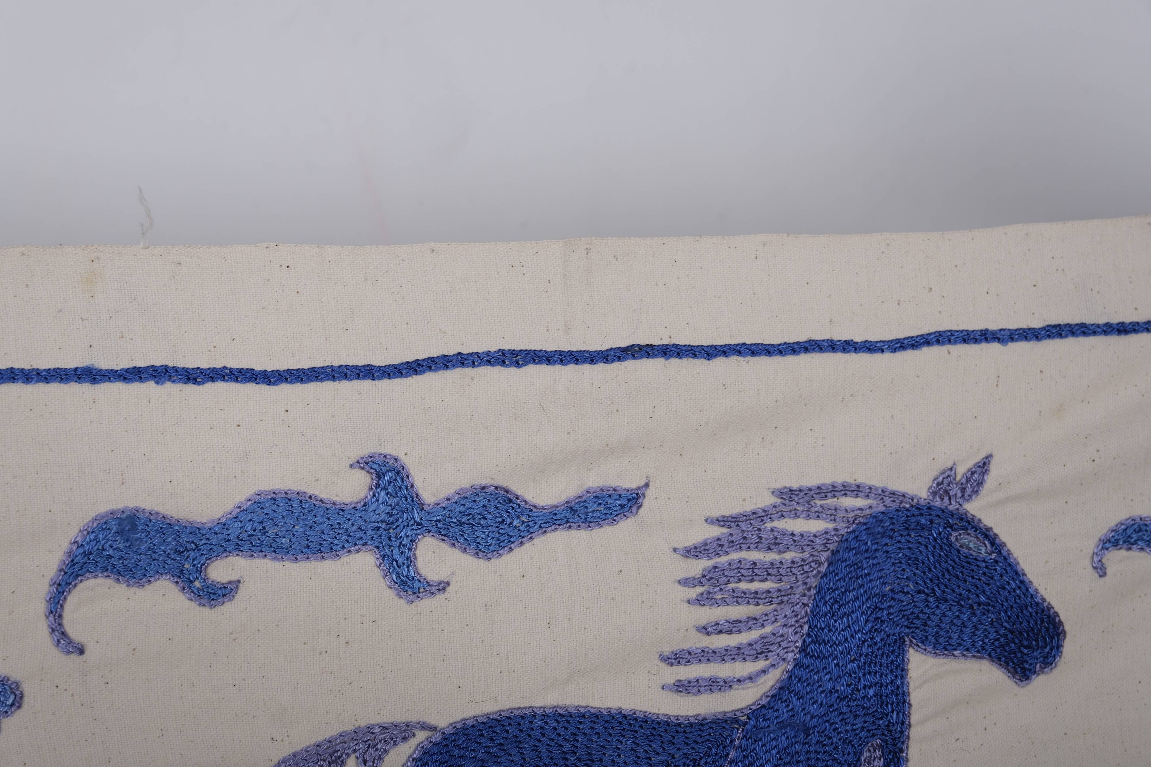Tapis noué à la main, tapis turc vintage 49x152 cm