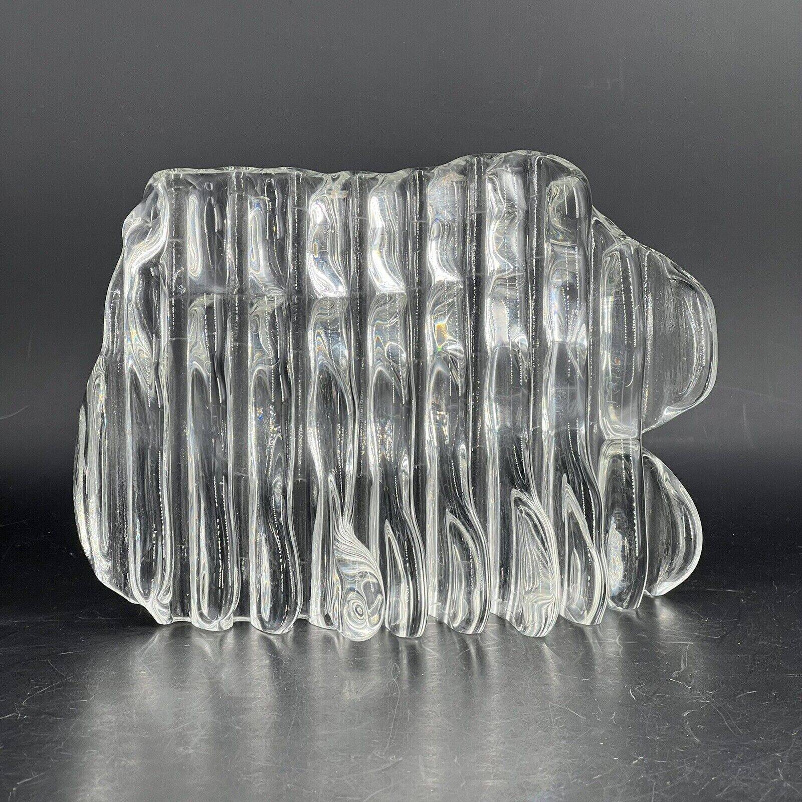 Sculpture en verre de Murano Barovier & Toso - Élément musical - Design italien des années 70