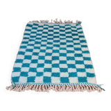 Tapis berbèrebohemian en laine fait main 150 X 100 CM
