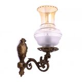 Paire d'appliques murales en laiton, début du XXe siècle, Pologne.