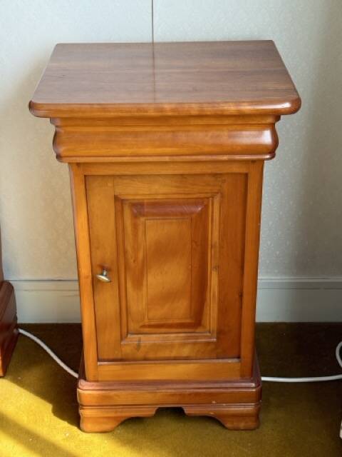 Bed and bedside tables