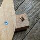 Wooden coat rack