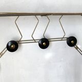 Mid century wall coat rack