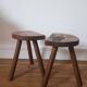 Set of 2 tripod stools