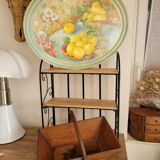 Wrought iron shelf