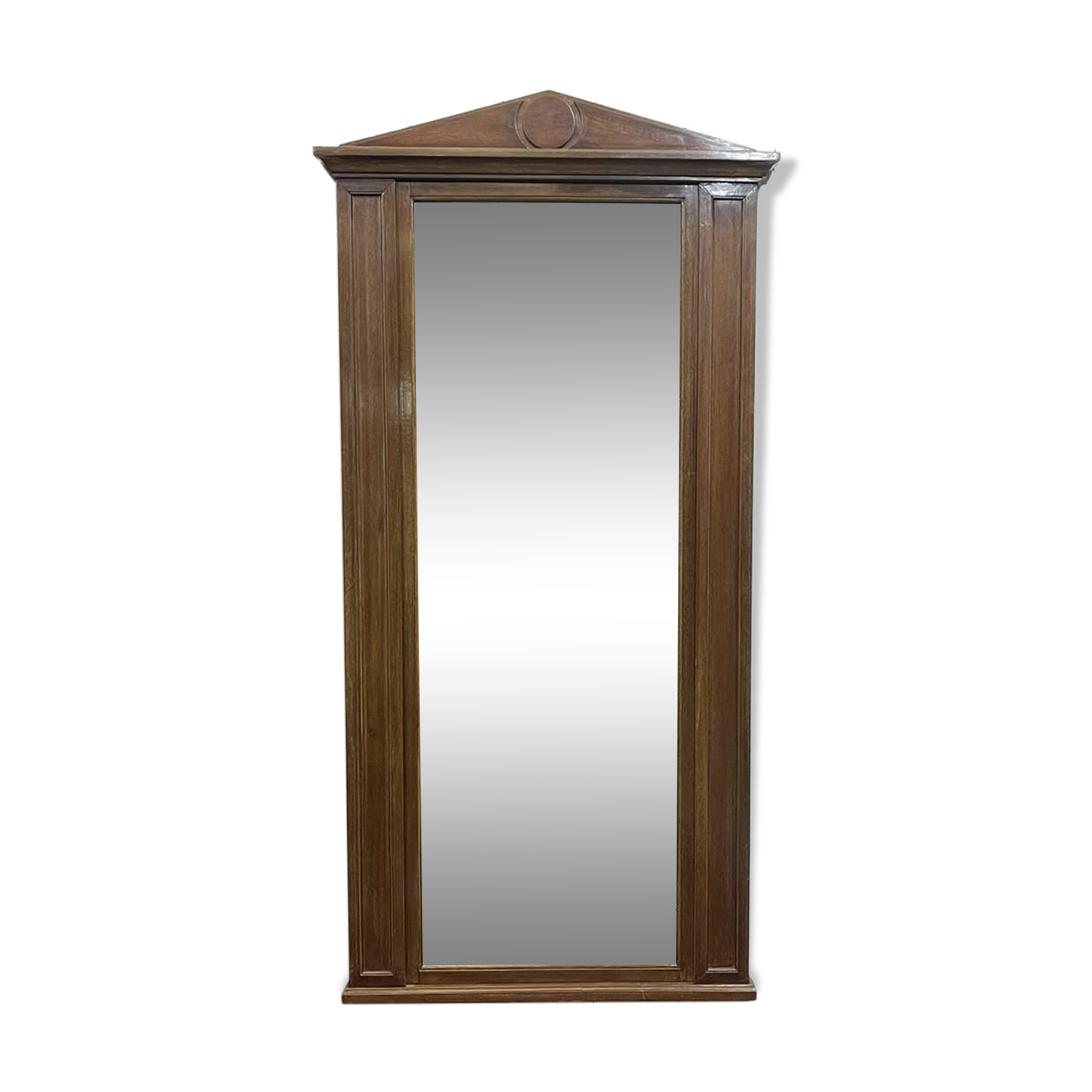 1930s Mahogany Mirror - 1.55m x 76cm
