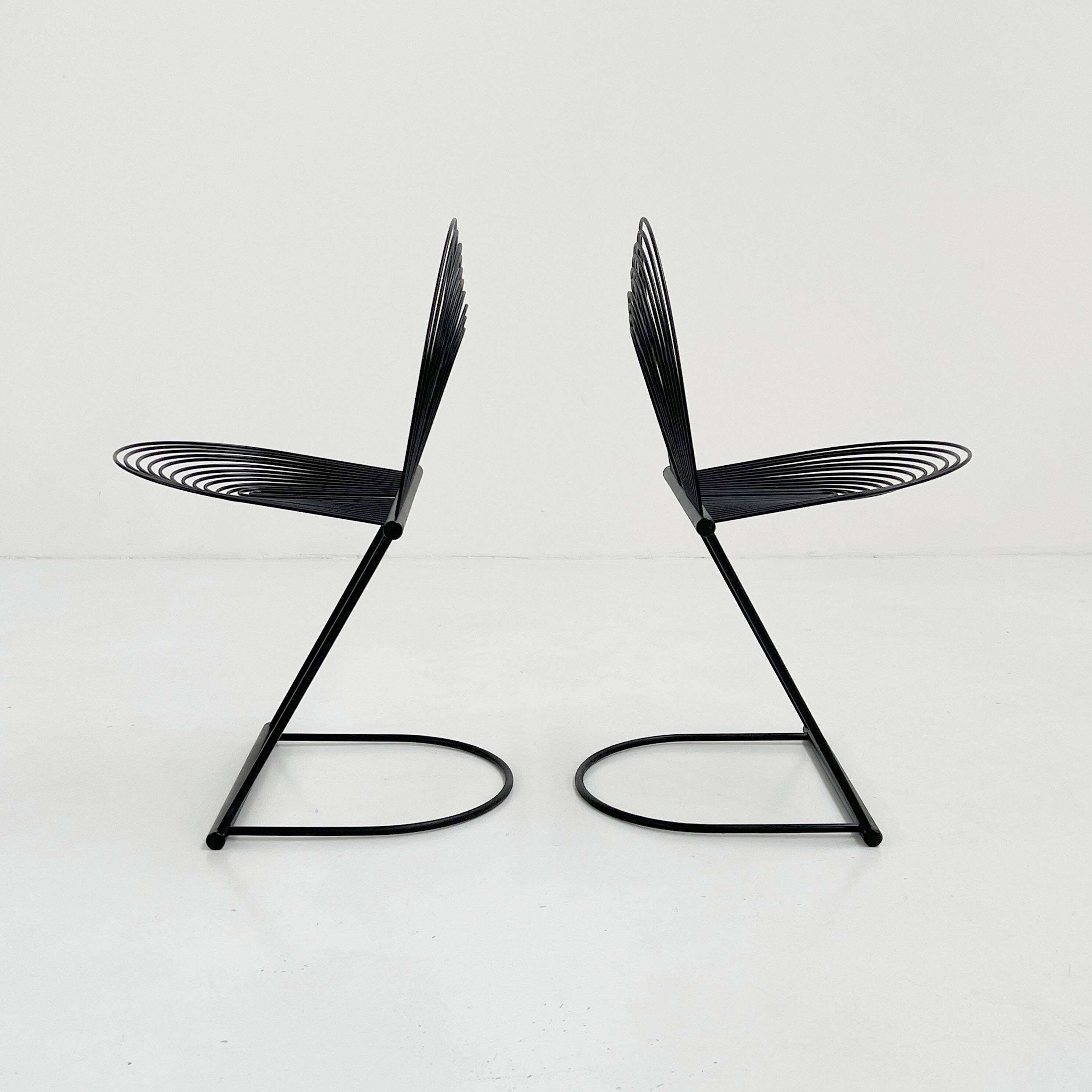 椅子 Jutta & Herbert Ohl / Swing Chair 1980s Set of 4 1980s Jutta