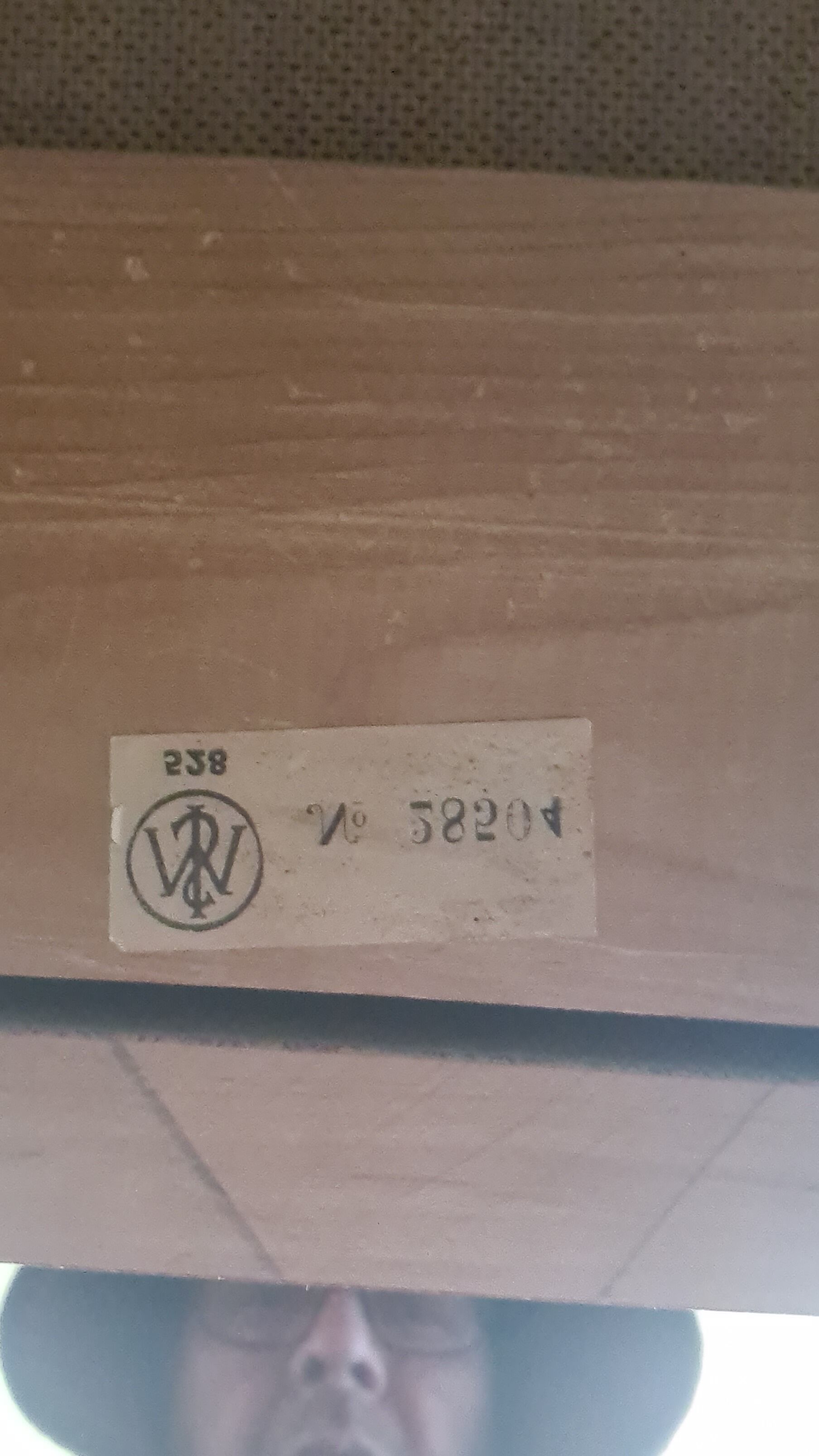 Vintage Scandinavian design secretary by Egon Ostergaard for SMI