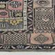 Pink & Navy Blue Classic Persian Rug, 130x225Cm