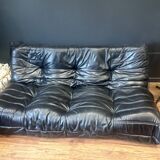 Set Togo Ligne Roset Vintage Sofa Pouf