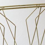 Vintage gold magazine holder 1970