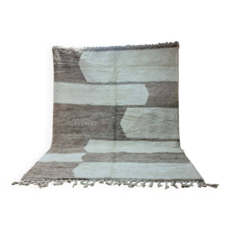 Tapis Béni Ourain Authentique 300x200 cm - 100% Laine, Fait Main