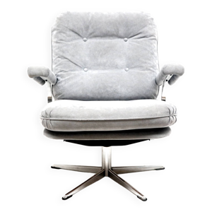 fauteuil vintage avec - gris