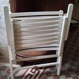 4 fauteuils de jardin pliants R Gleizes