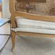 French vintage bank chair