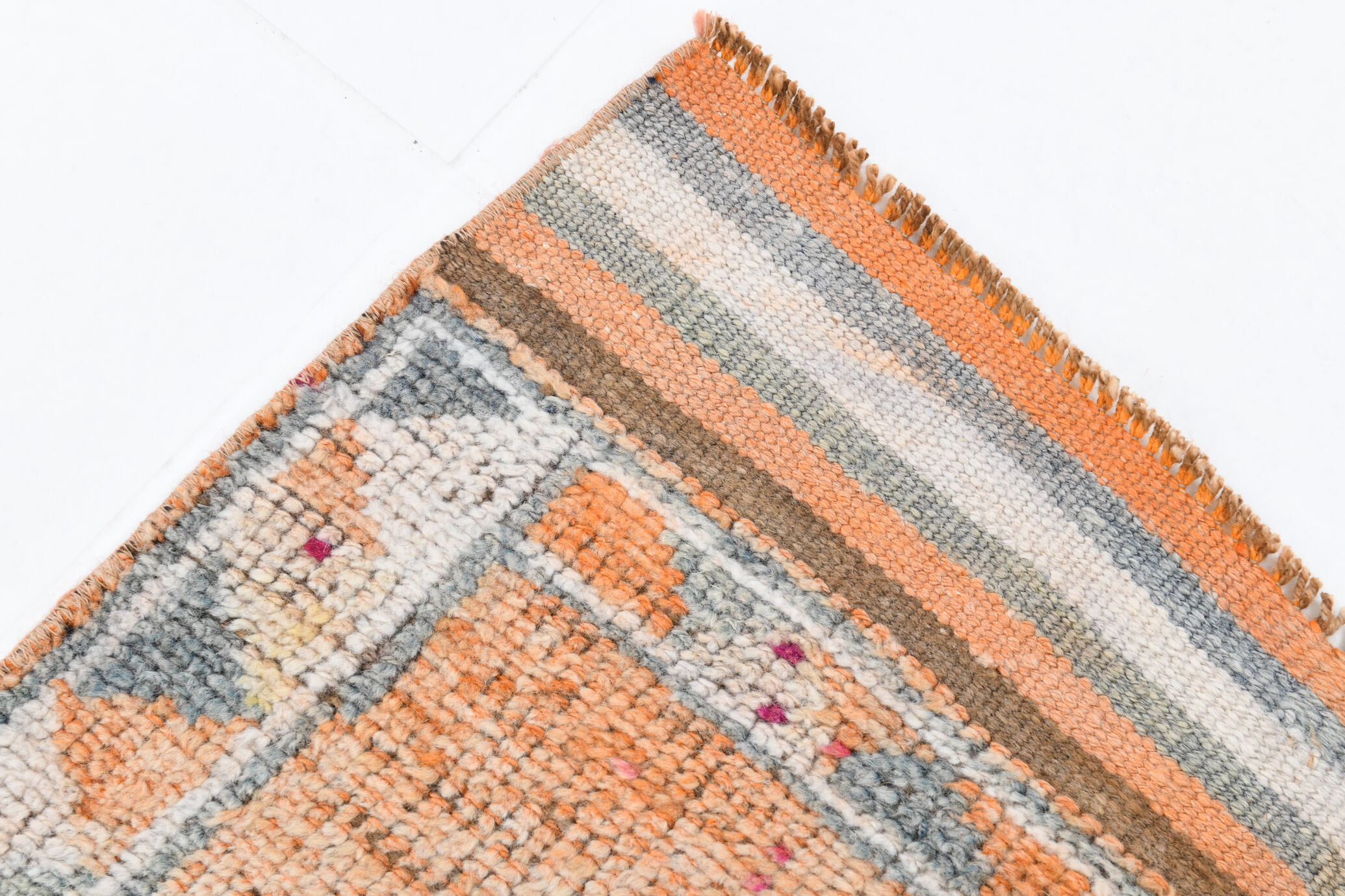 3x12 Vintage Herki Runner Rug, 83x367Cm
