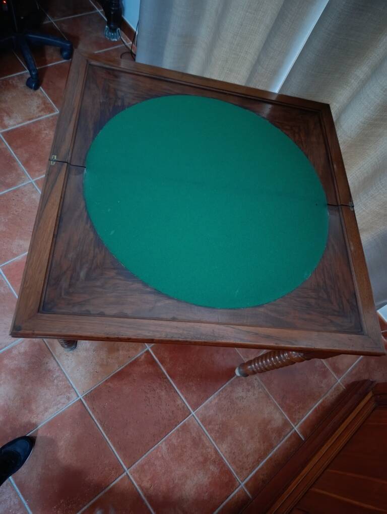 Antique game table