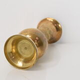 Vintage brass vase from India, 1960's