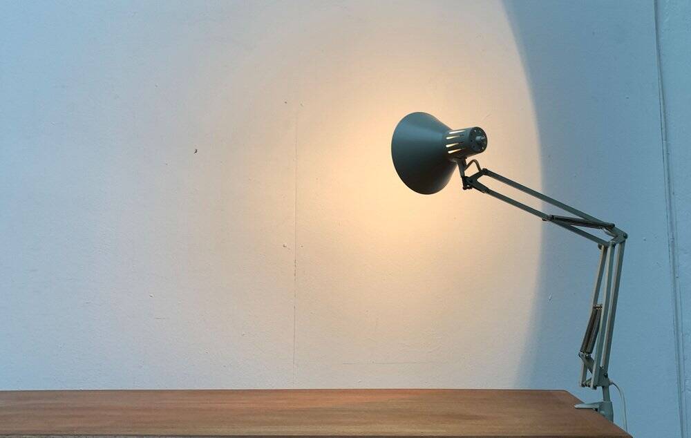 Danish table lamp from the mid-century, 1960s.