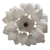 Applique fleur métal vintage