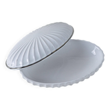 Porcelain seashell box, Italian design, 1970s, production: Italy